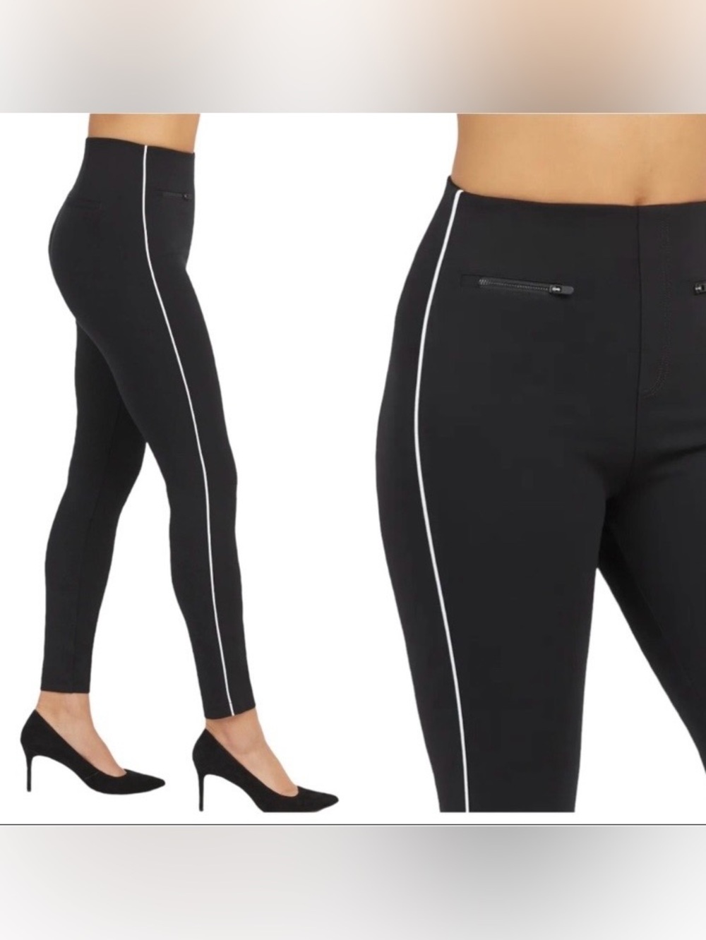Spanx The Perfect Pant Ankle Piped Skinny Small NWT🌟